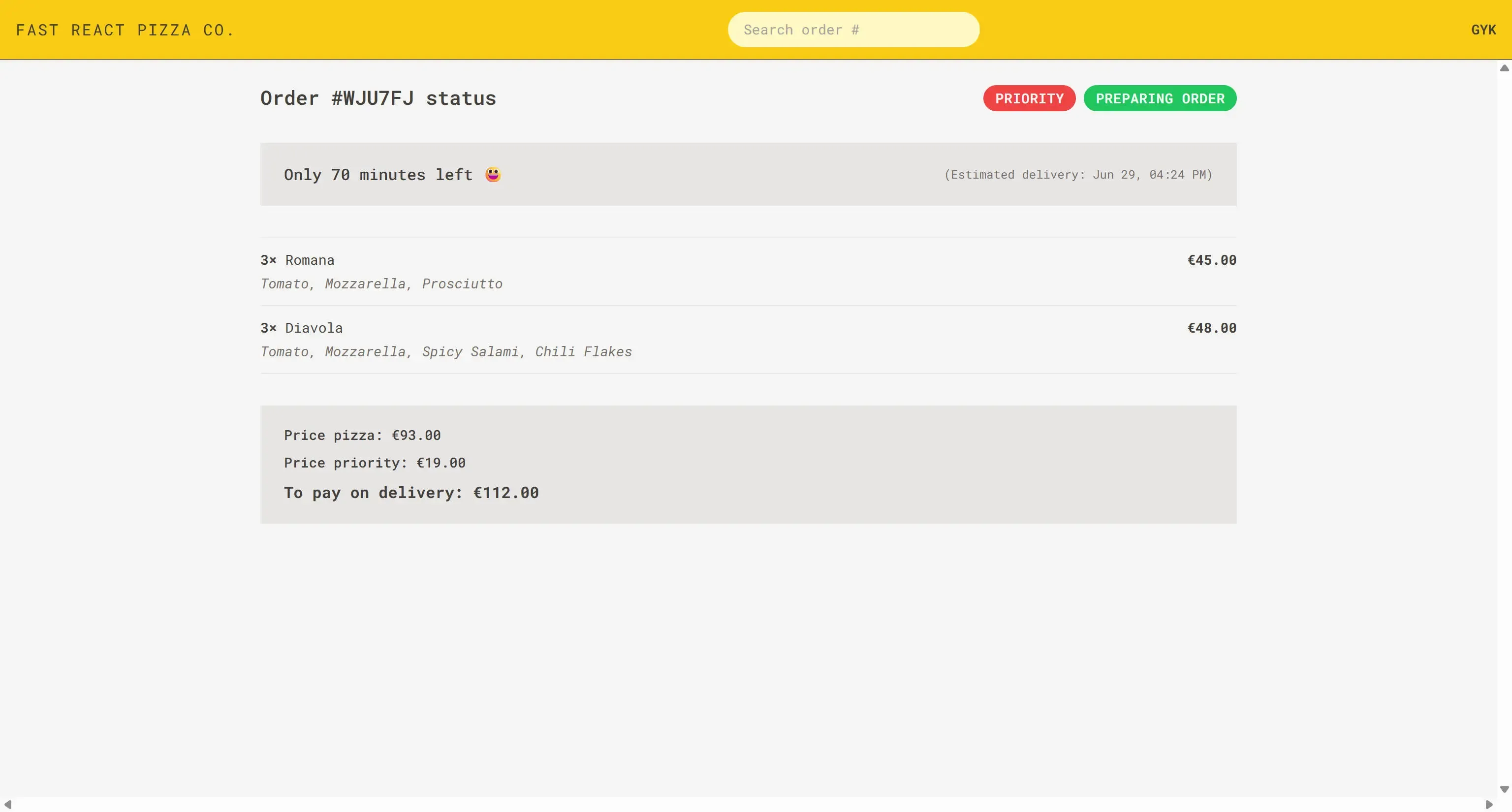 Order Query